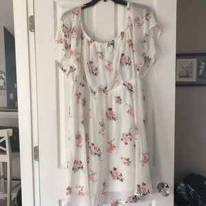 NWT Torrid off shoulder Floral Dress SZ 3